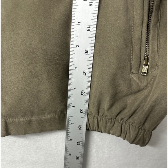 Weatherproof Mens Classic Zip Up Jacket Olive Green Casual Outerwear Size M - Picture 6 of 6